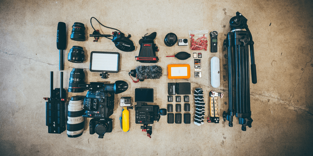 tools of the trade for video creation