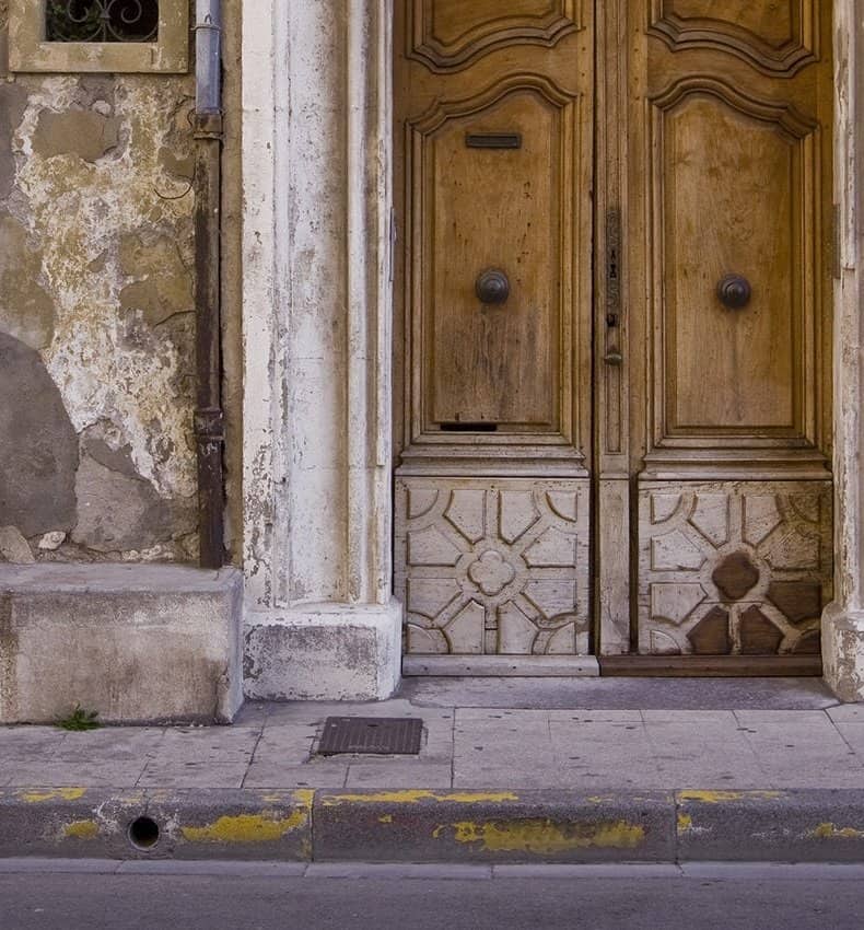 historic exterior door
