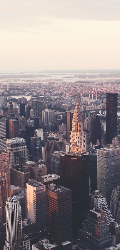 NYC skyline filtered