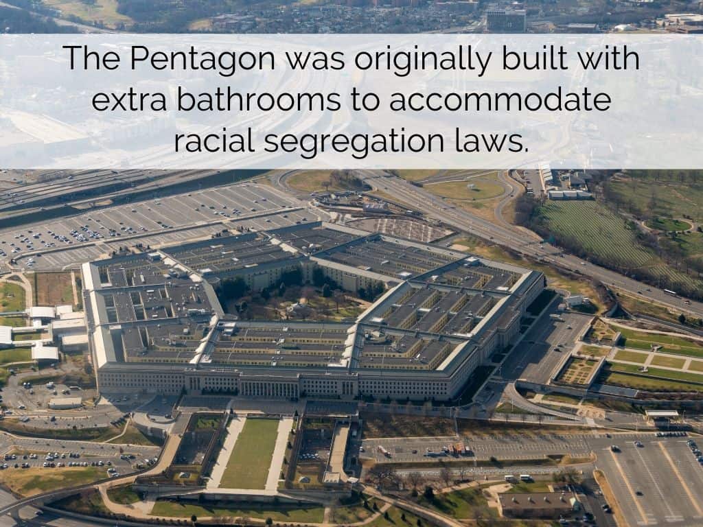 pentagon racial segregation laws