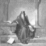King Solomon in old age