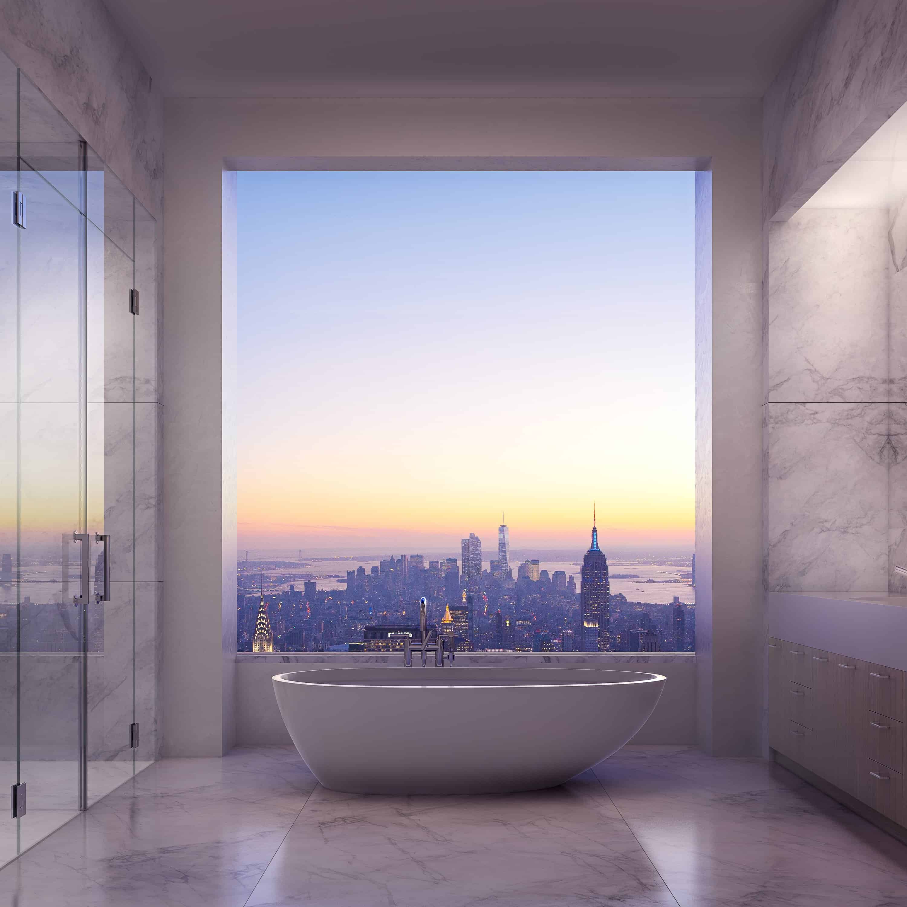 NYC penthouse view