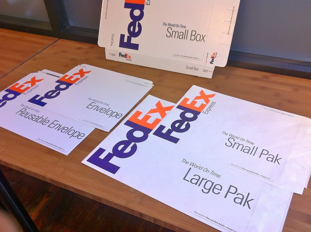 fedex package sizes