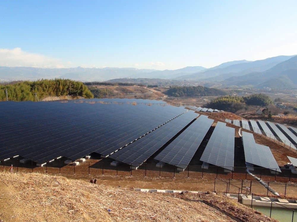 Mount Komekura Photovoltaic power plant