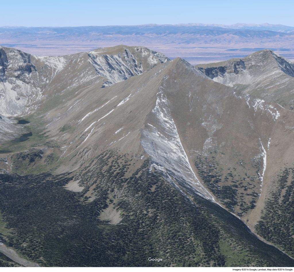 Google Earth mountains