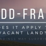 Dodd-Frank impact on vacant land