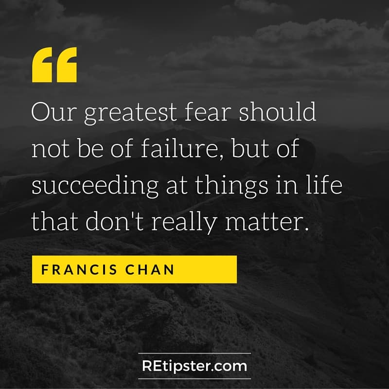 Francis Chan fear