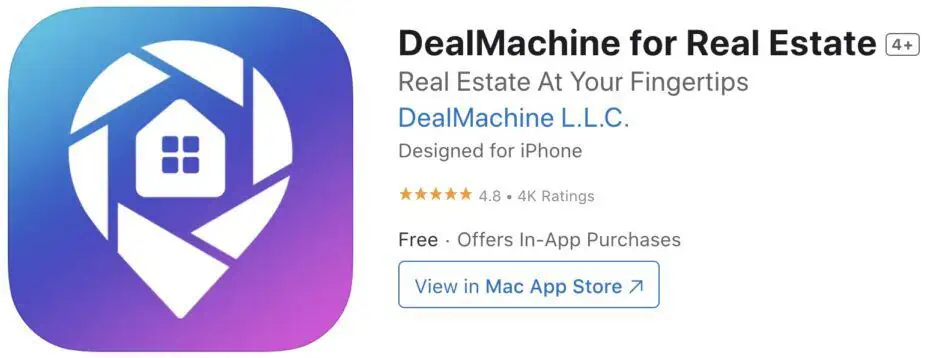 DealMachine Mobile App Rating