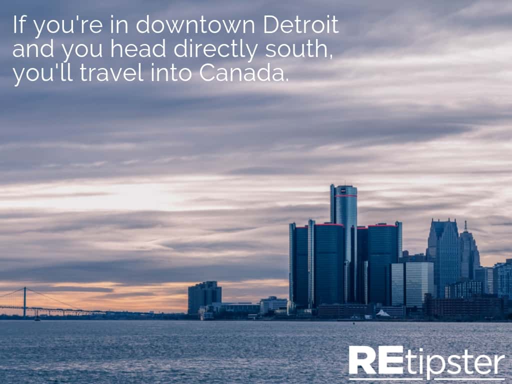 Detroit to Canada South