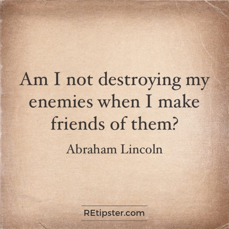 Abraham Lincoln enemies