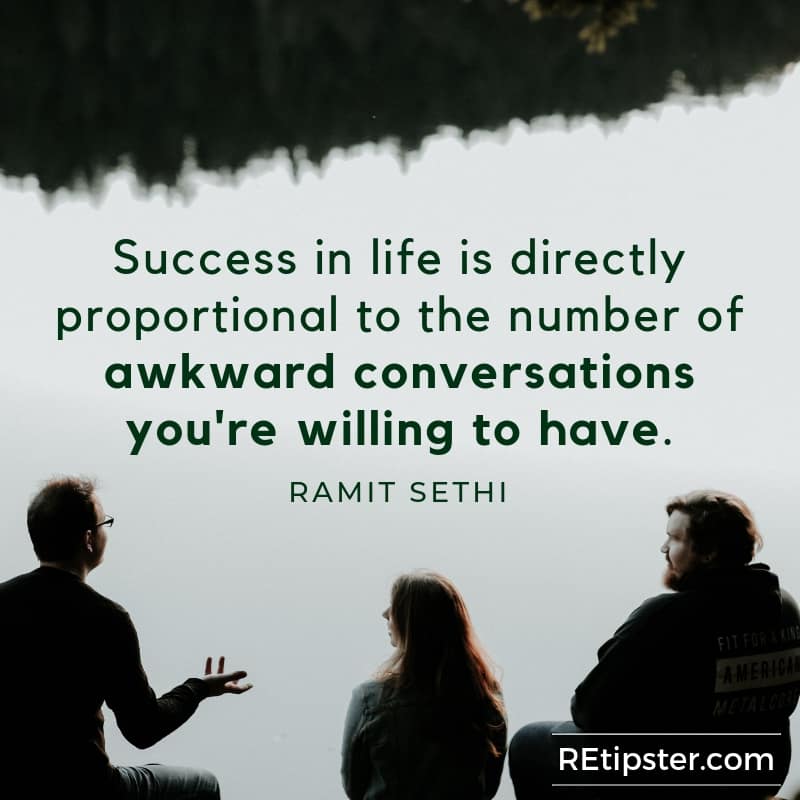 Ramit Sethi awkward conversations