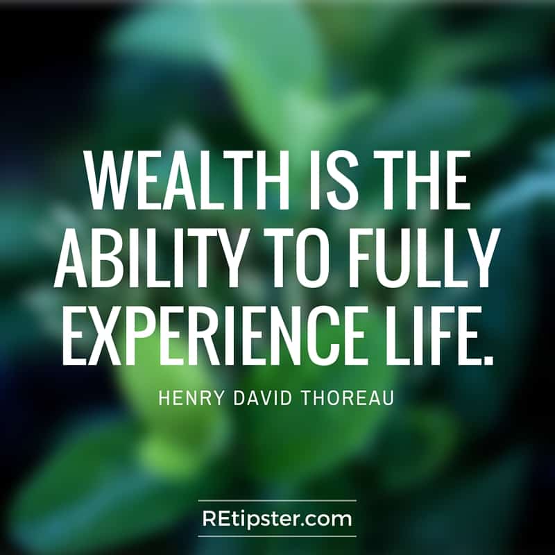 Henry David Thoreau wealth