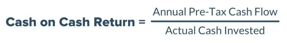 Cash-on-Cash Return Calculator and Definition | REtipster.com