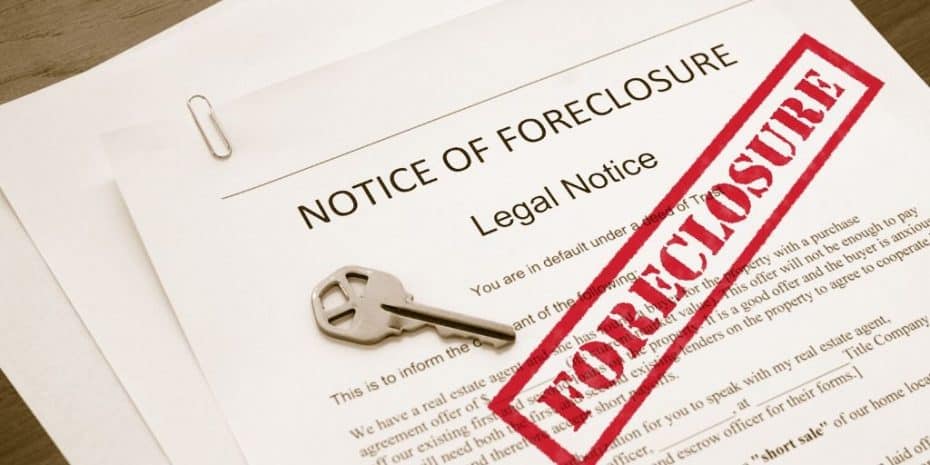 notice of foreclosure