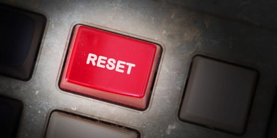 red reset button