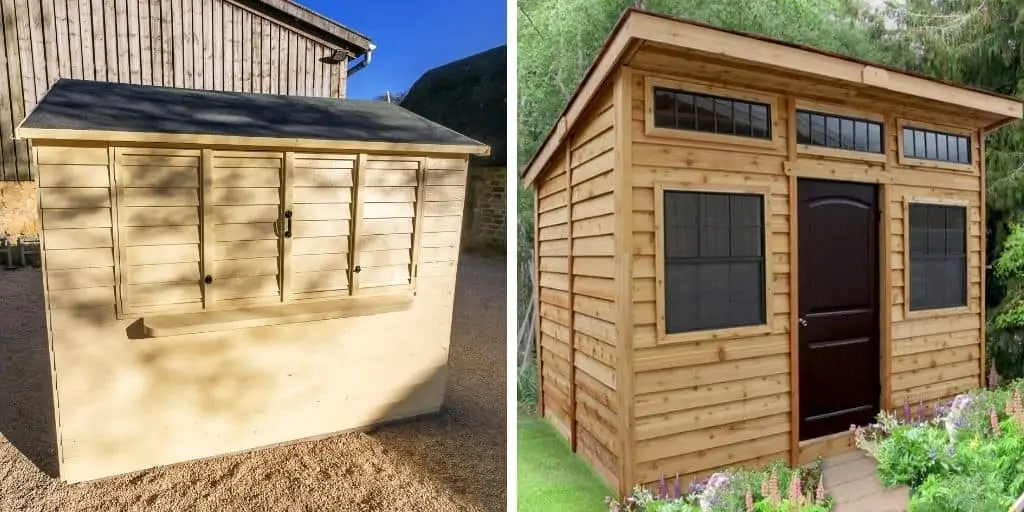 shed roof examples