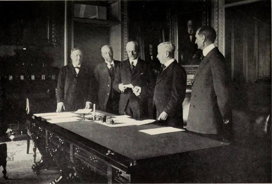1917 money transfer after the Treaty of the Danish West Indies