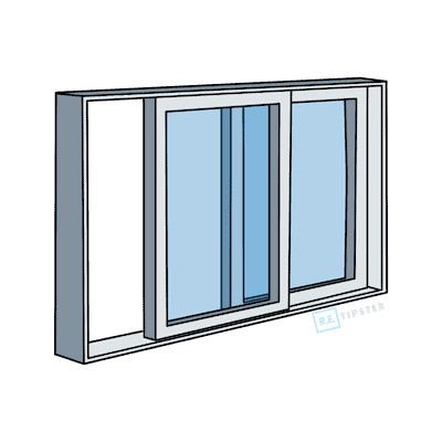 Two-Panel Slider Window