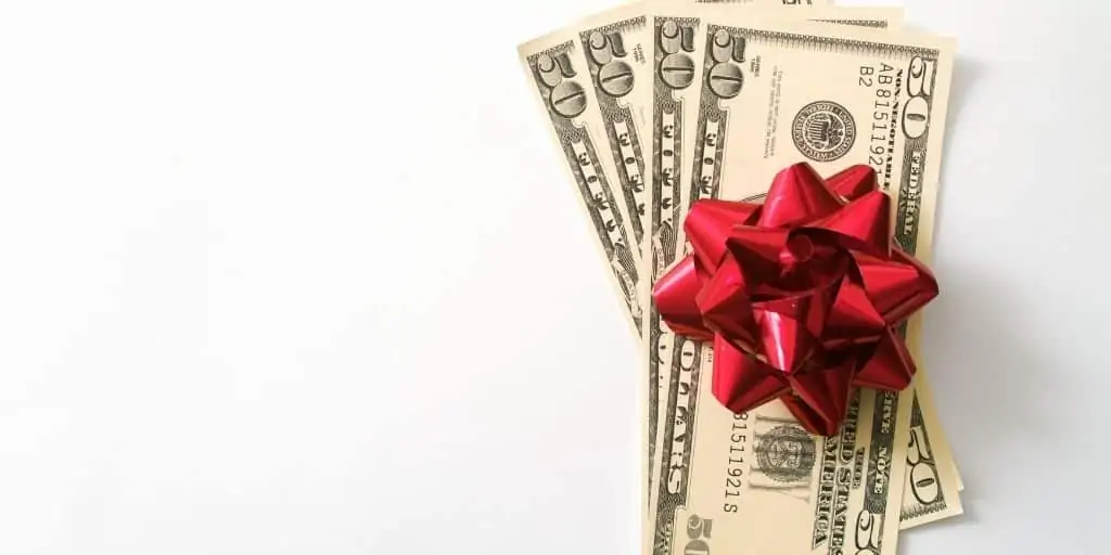 imputed interest cash gift