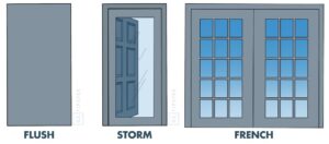 42 Door Types And Styles (An Illustrated Guide) | REtipster.com