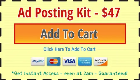 Ad Posting Kit Add to Cart Button