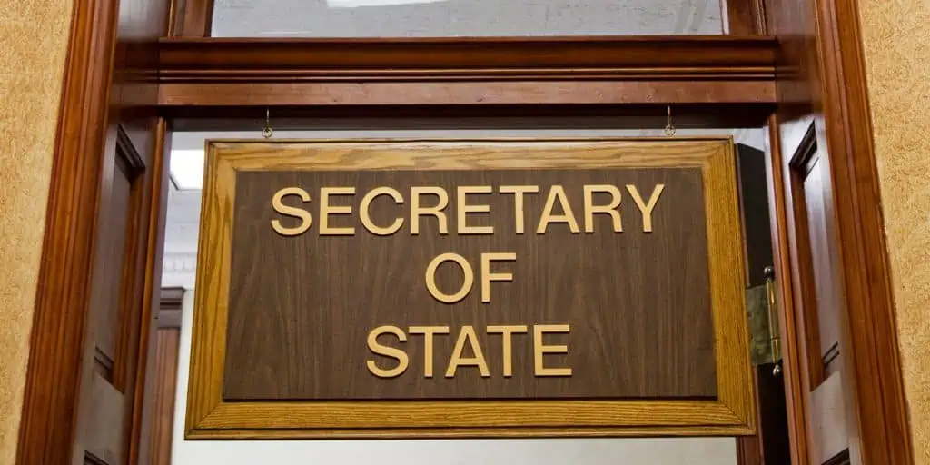 office of the secretary of state