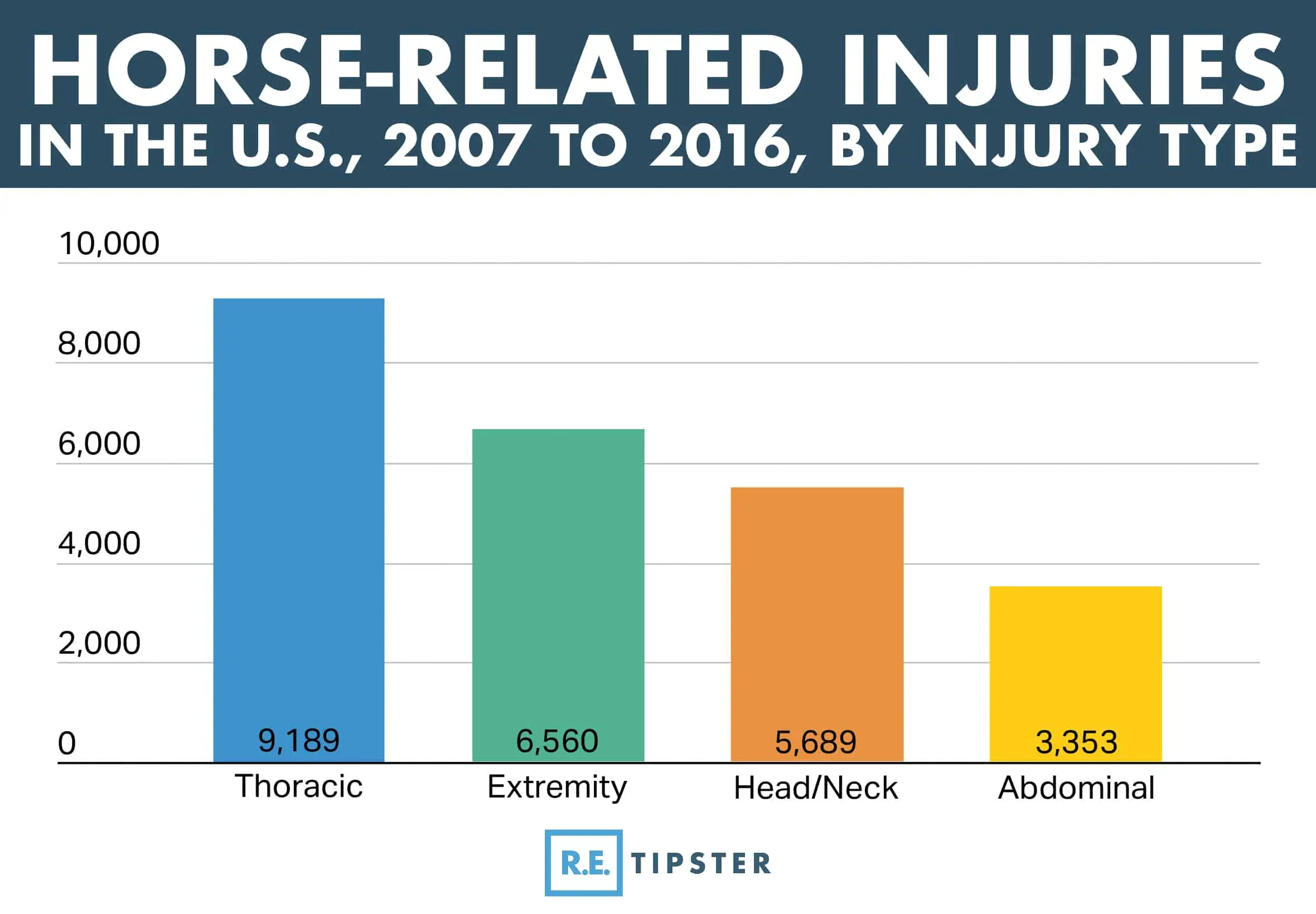 horse-related injuries graphic