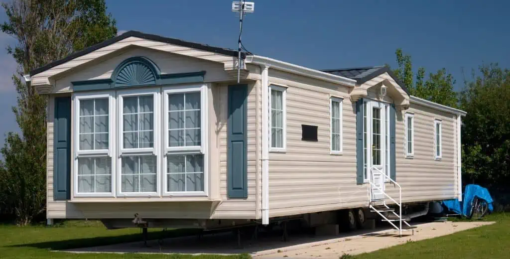 single-wide mobile home